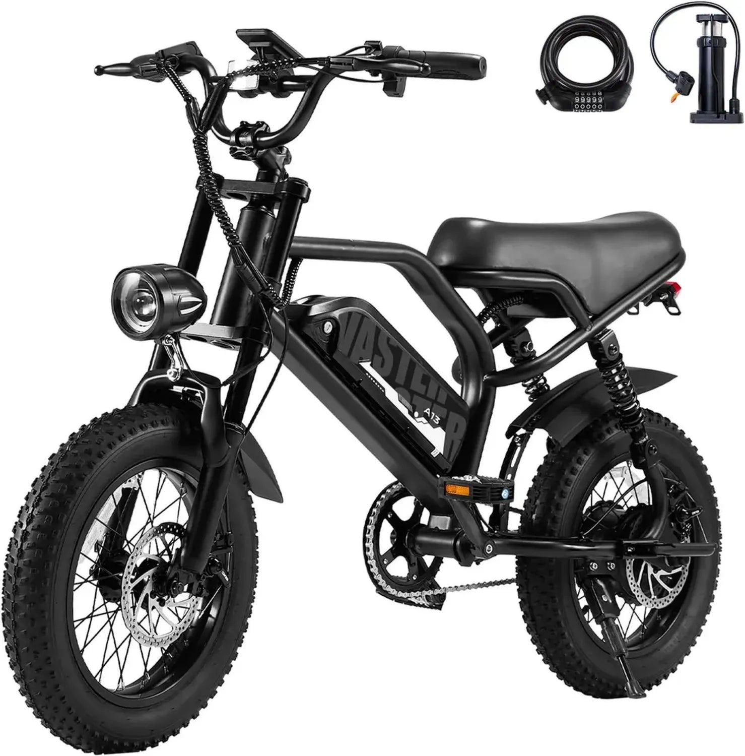 Vélo Électrique 16 Pouces pour Jeunes, Batterie Amovible 36V 11,4/13Ah, Ebike à 3 Modes avec Écran LCD et Frein Double Disque, Hauteur Ajustable