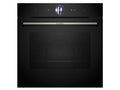 Bosch Four Encastré Série 8 avec Cuisson Vapeur à 120°C, Connectivité Home, AirFry, Écran Tactile, 60x60 cm, Noir