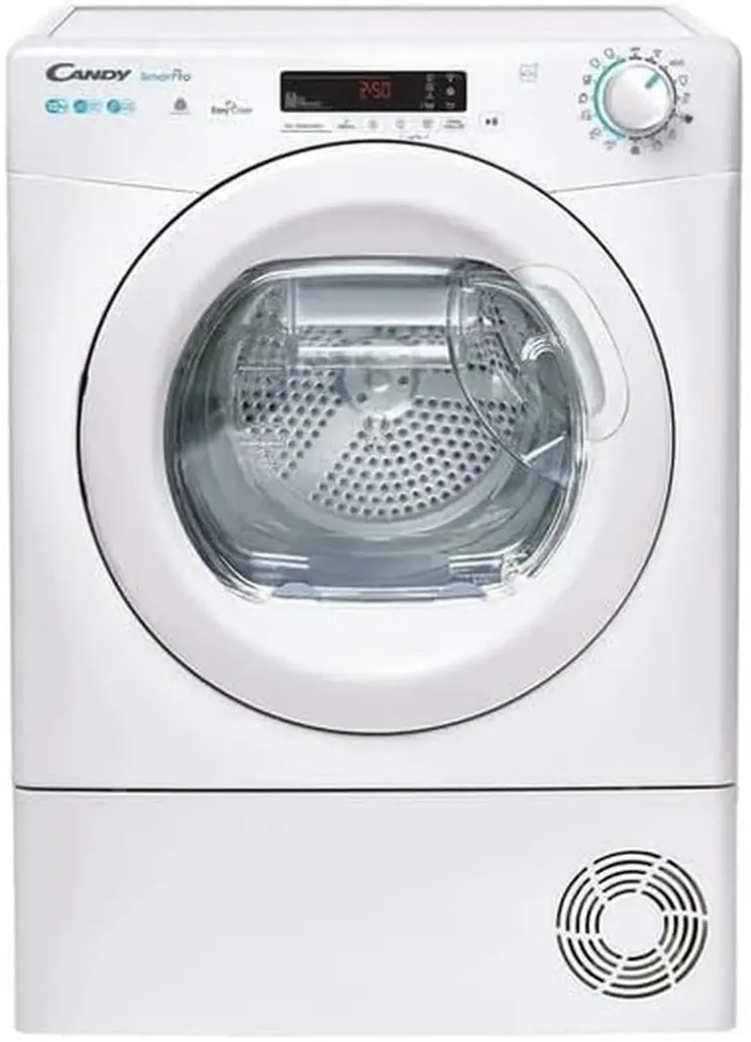 Sèche-linge CANDY Smart 10 kg avec pompe à chaleur et EasyCase - Classe énergétique D - Blanc