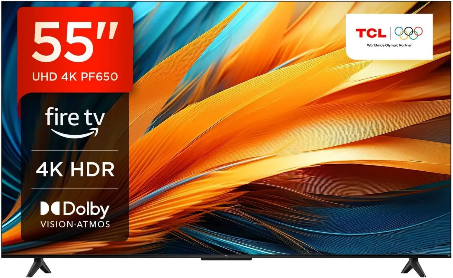 Téléviseur TCL 55 UHD 4K HDR, Smart LED avec Fire TV et Dolby