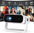 Projecteur Intelligent 1080P, Compatible 4K, 450 ANSI, WIFI6, Bluetooth 5.2