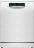 Lave-vaisselle Bosch 60 cm, 13 couverts, ultra-silencieux, programme rapide, 3ème panier, blanc