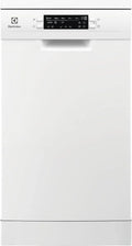 Lave-vaisselle Electrolux 45 cm, 9 couverts, Série 600, Technologie SatelliteClean, Moteur Inverter, 8 Programmes, Option ExtraHygiène, Système AirDry, Blanc