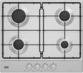 Table de Cuisson Beko Gaz 4 Feux Intégrée