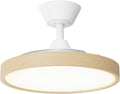 Ventilateur de Plafond Moderne avec Pales Rétractables et Lumière LED - Style Bombay