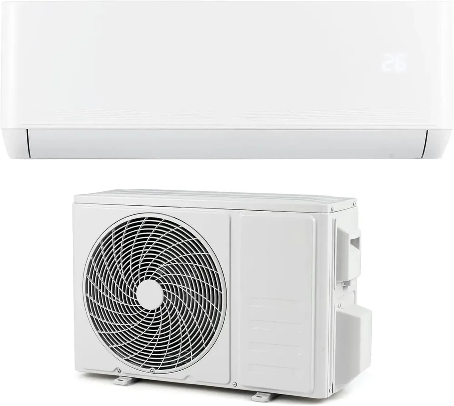 Climatiseur Réversible Mural 12000 BTU A++ avec R32, 7 Modes, 8 Vitesses, Minuterie 24H