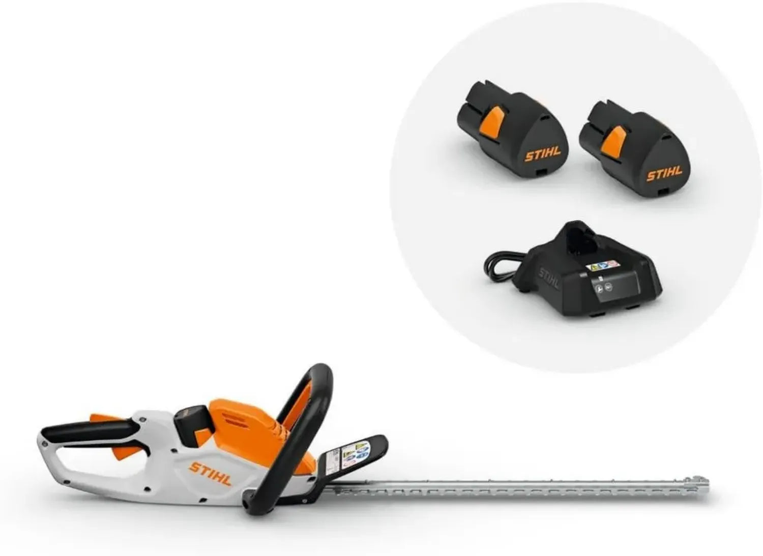 Taille-haies sans fil STIHL HSA 40 avec kit de batteries et chargeur inclus