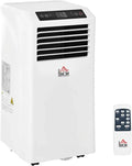 Climatiseur Portable HOMCOM 9.000 BTU/h avec Télécommande et Déshumidificateur - Jusqu'à 28 m²