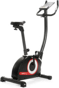 Vélo d'Appartement Pliable SportPlus, 24 Niveaux de Résistance, Pulsomètre et Compatibilité Applications
