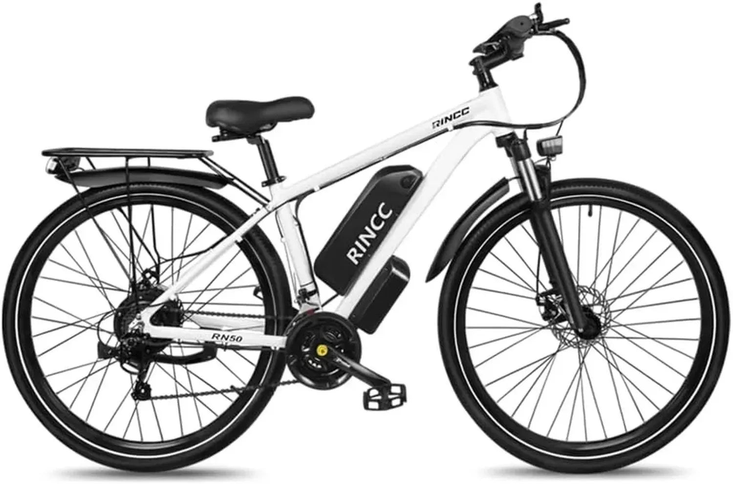 Vélo Électrique RINCC RN50 pour Adulte - VTT Motorisé 48V 15Ah - Urbain et Tout-Terrain - 21 Vitesses