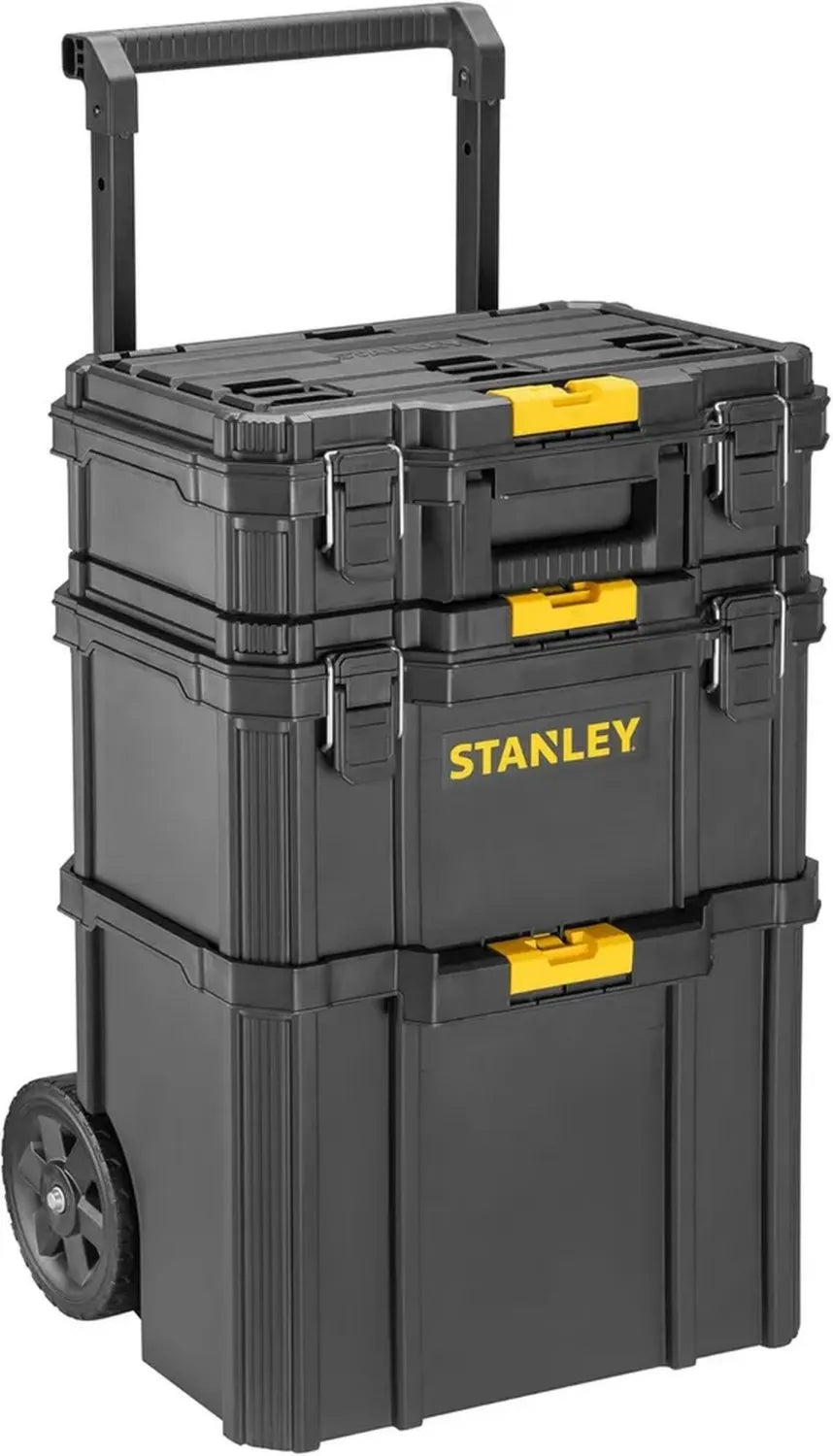 Chariot de Rangement Modulaire 3-en-1 STANLEY avec Roulettes