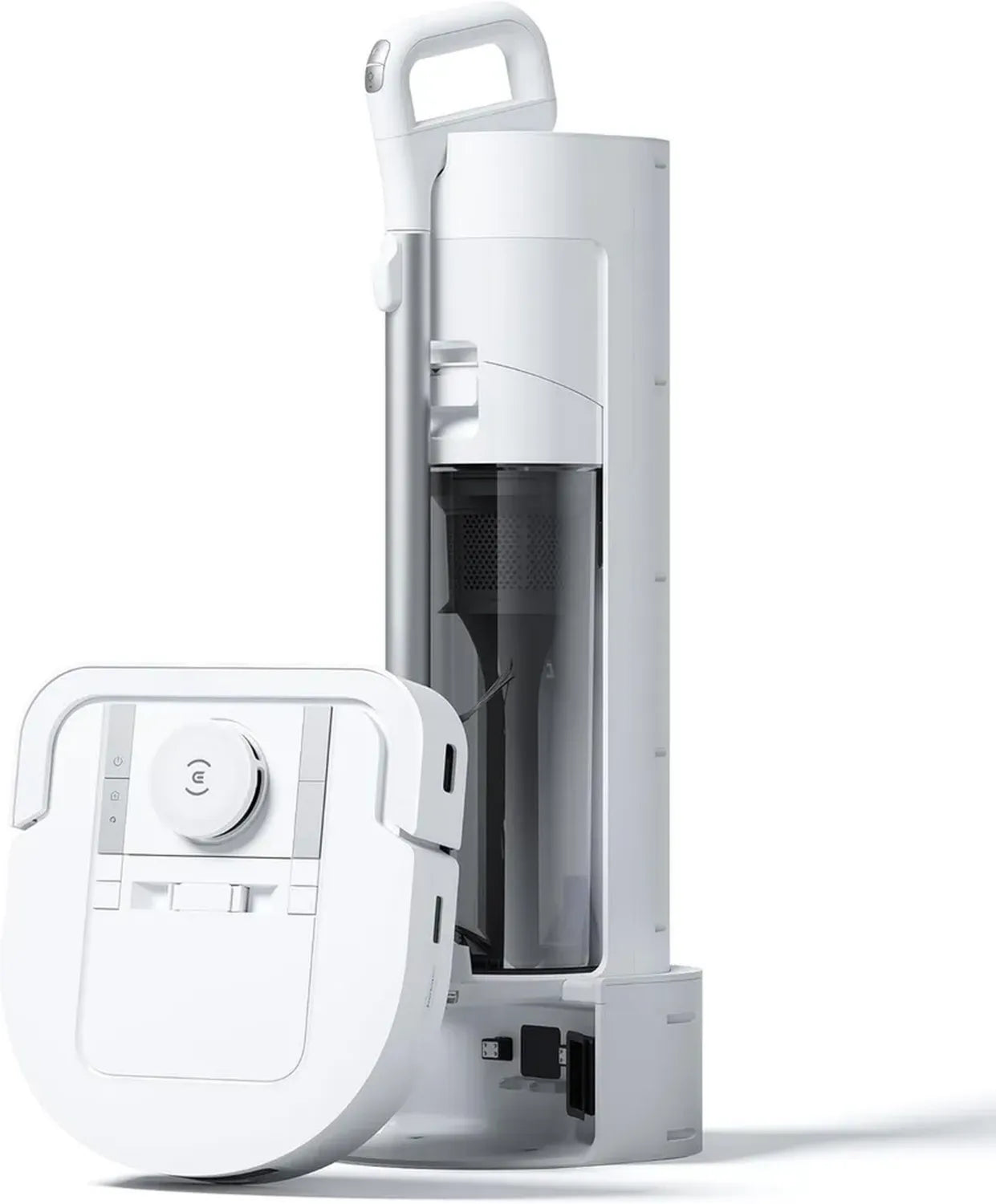 ECOVACS DEEBOT X5 Hybrid Robot 2-en-1 avec Vidage Automatique et TrueDetect