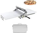 Machine à Pâtes Manuelle Repliable pour Cuisine Professionnelle et Maison, Réversible, pour Pâte Feuilletée et Fondant, Épaisseur Ajustable, Modèle 300