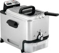 Friteuse Électrique Tefal Oleoclean Pro, 3,5L, Système de Filtration Automatique, Capacité XL, 4-6 Personnes, Nettoyage Facile, Pièces Lave-vaisselle, Température Ajustable