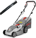 Tondeuse électrique 1600W IKRA, coupe 38cm, hauteur ajustable 30-75mm, avec lame de rechange