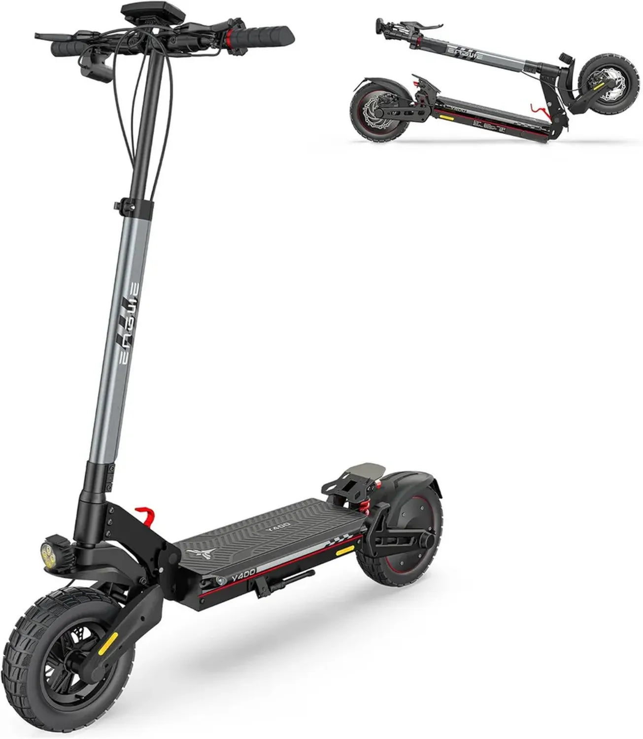 Trottinette Électrique ENGWE Pliable avec Grande Autonomie et Écran LCD