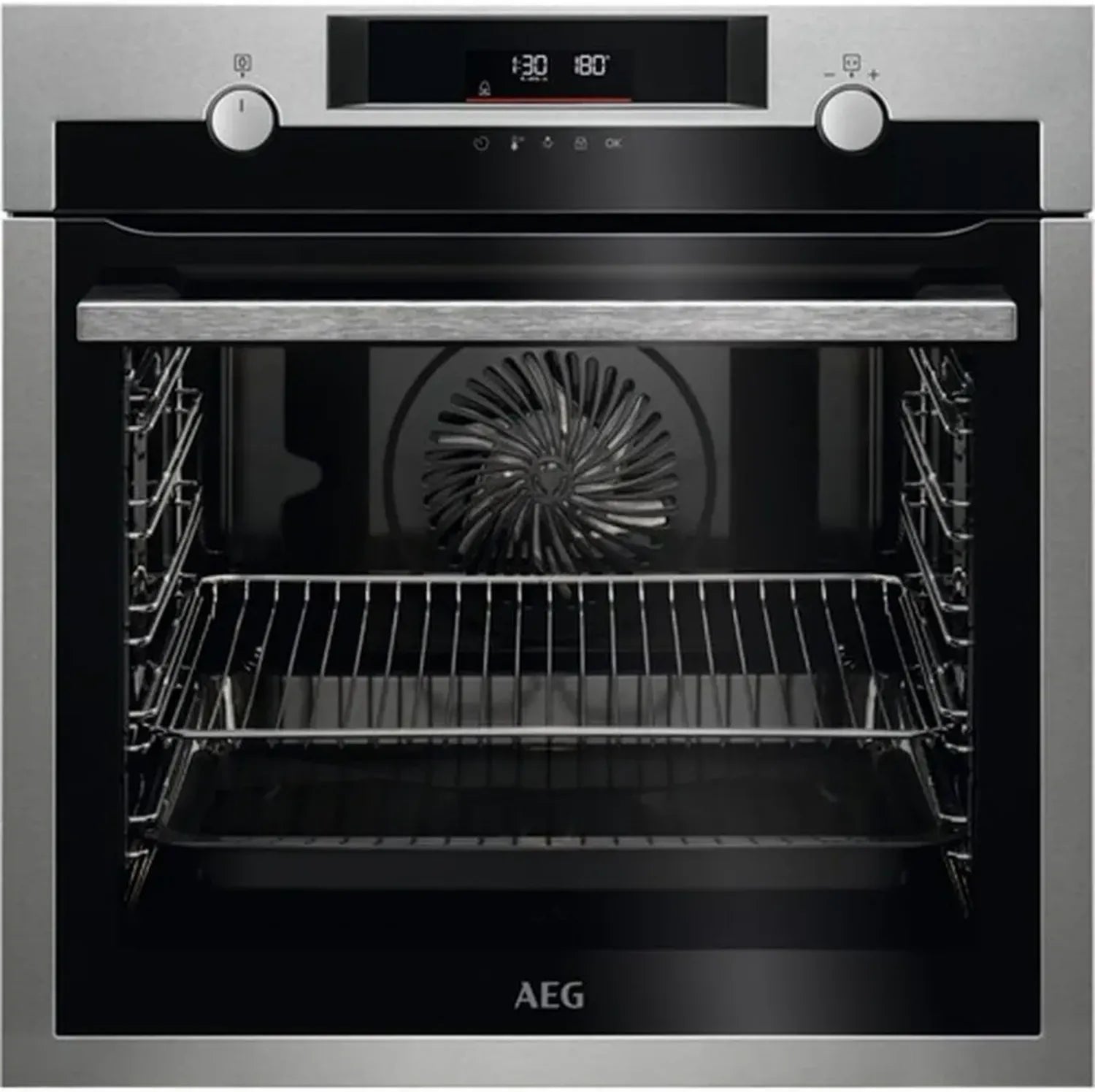 Four AEG BPE53516XM Pyrolyse 71L 3500W - Cuisson Précise