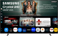 Téléviseur Samsung 75 4K UHD Cristal avec Bluetooth, WiFi, Airplay, HDR et Gaming Hub