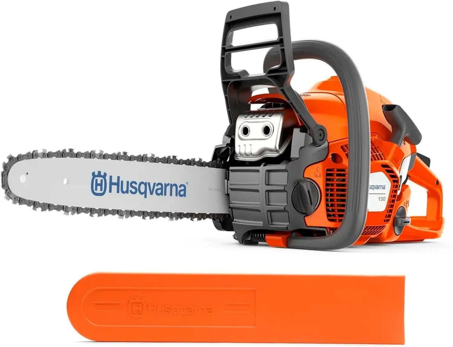 Husqvarna 130 : Tronçonneuse à essence, 35 cm, X-Torq pour jardinage et bois