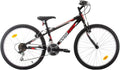 VTT Aluminium 24 Pouces, 18 Vitesses, Freins V-Brake, Mixte Enfant 130-155 cm