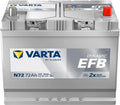Batterie de Démarrage EFB 72Ah 760A EN Blue Dynamic Droite
