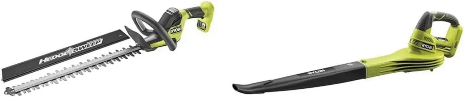 RYOBI Taille-Haies 18V One+ 50cm avec Lames 24mm et Souffleur 245 km/h