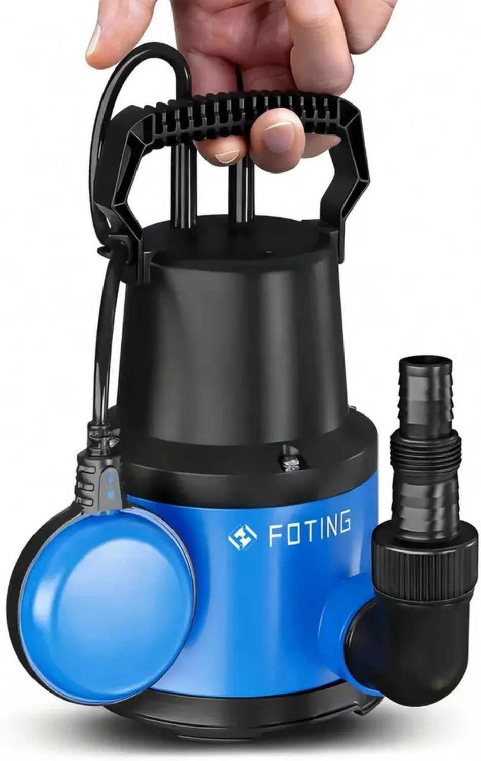 Pompe de Vidange FOTING 400W, Débit 8000L/h, Hauteur Max 8m