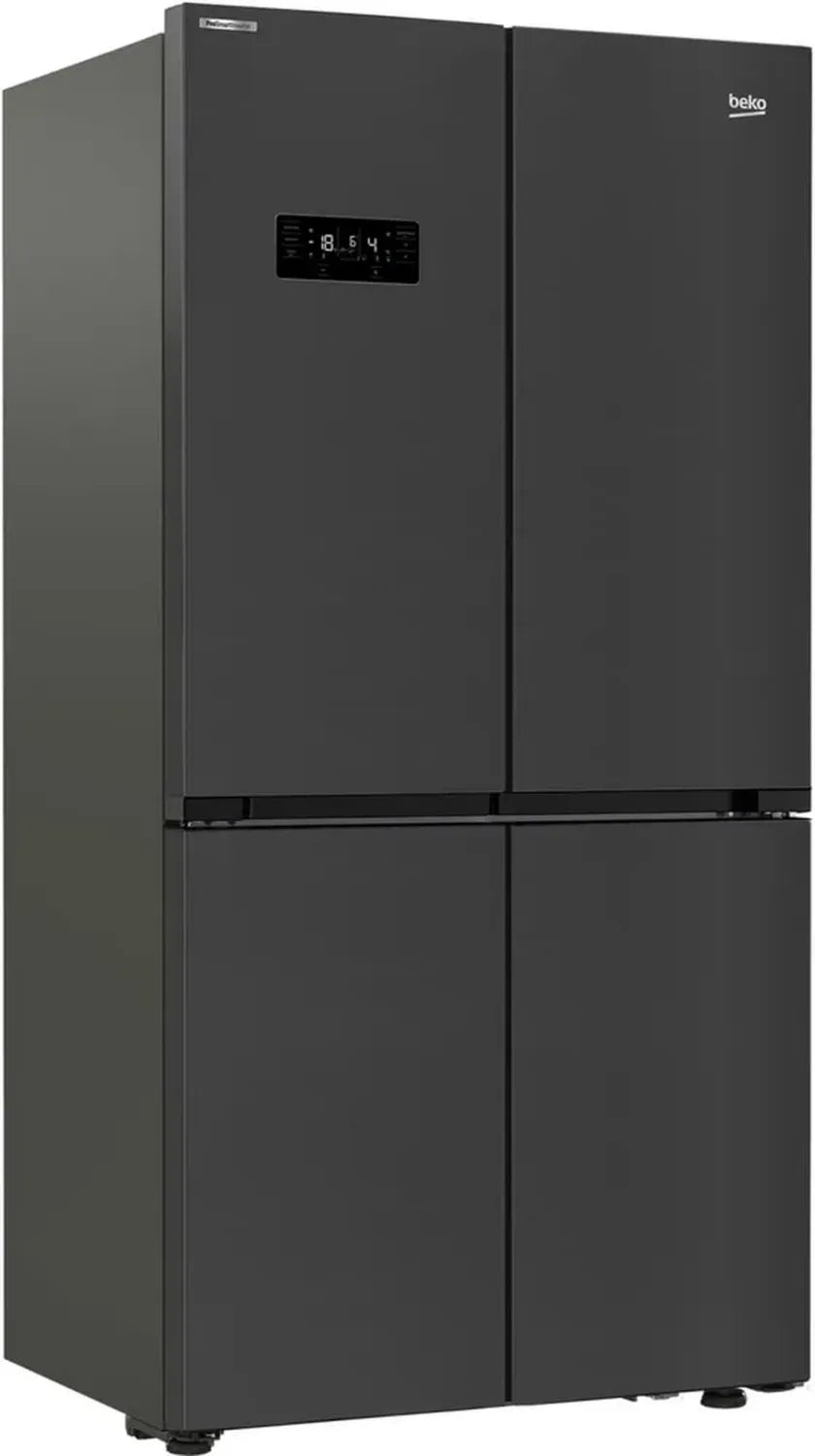 Réfrigérateur Beko GN1416240XBRN 572L - NeoFrost - HarvestFresh - Glace Twist - Design Carbone - Inverter ProSmart