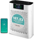 Purificateur d'Air Intégré WiFi HEPA pour 100 m² - Silencieux, Anti-Allergies, Élimine Poils et Odeurs