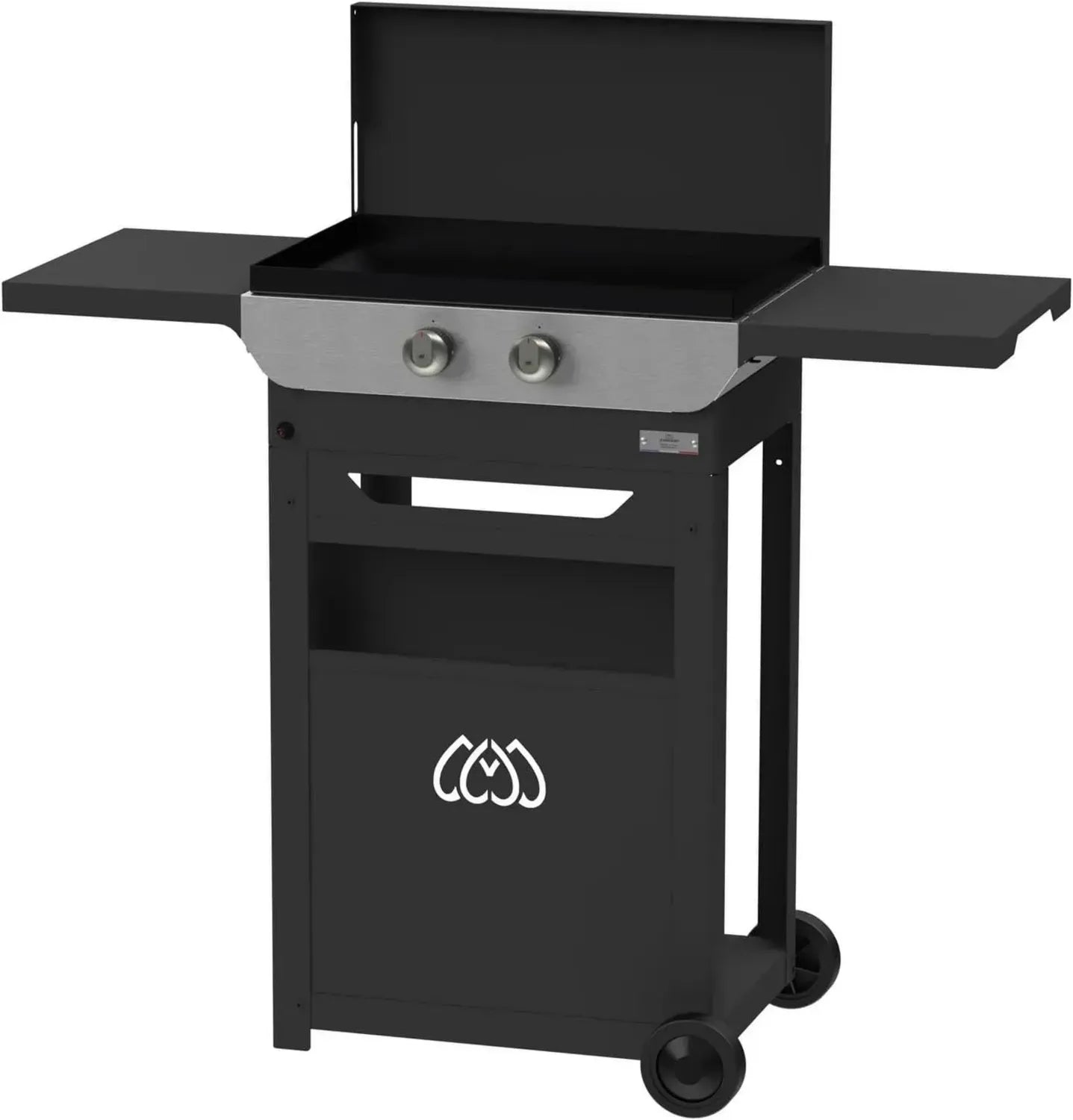 Plancha à Gaz 260 Duo Édition avec Chariot et Couvercle - LE MARQUIER