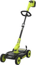 RYOBI Tondeuse/Coupe-Bordures sans Fil 18V One+ 30 cm avec Batterie et Chargeur, Perfect pour Jardins Compacts