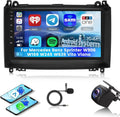 Autoradio Android 2G+64G pour Mercedes Benz Sprinter et Autres Modèles avec CarPlay et Android Auto, Écran 9'' HD, GPS, WiFi, Bluetooth