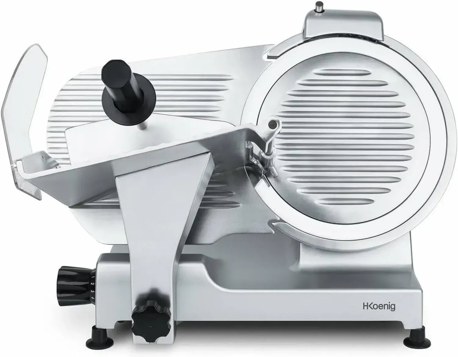 H.Koenig Trancheuse Électrique Professionnelle 300 mm pour Charcuterie et Viande