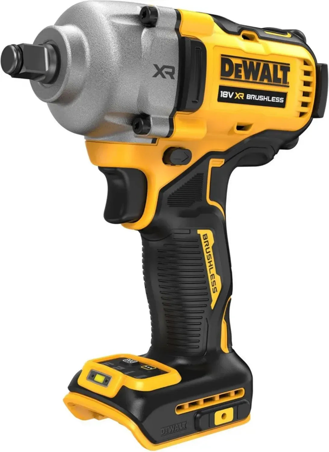 DEWALT Clé à Choc Sans Fil 18V Li-ion XR, Ultra-Compacte, Moteur Brushless, DCF891N-XJ