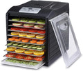 Déshydrateur Alimentaire 9 Plateaux BioChef Arizona - Écran Numérique, Minuteur, Plateaux en Inox Amovibles, Sans BPA - 600W (Noir)