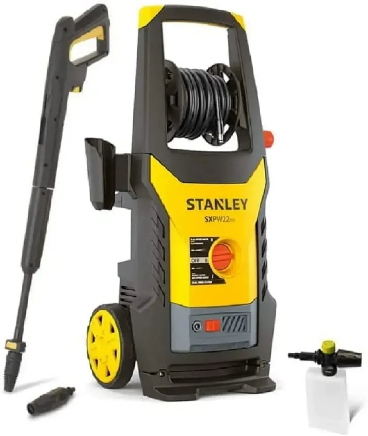 Nettoyeur Haute Pression Stanley SXPW22DSS 2200 W - 160 Bar - Système à Double Vitesse