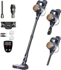 Aspirateur Balai Proscenic P11 Lite Sans Fil, 450W 40KPa, Autonomie 40 Min, LED, Léger, Puissant avec Brosse Anti-Emmêlements et 5 Filtres Lavables pour Tapis, Poils d'Animaux, Sols Durs, Voiture