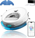 Aspirateur Robot OKP L6 Aqua 3 en 1 avec Navigation Laser, 6000 Pa, 150 Min d'Autonomie