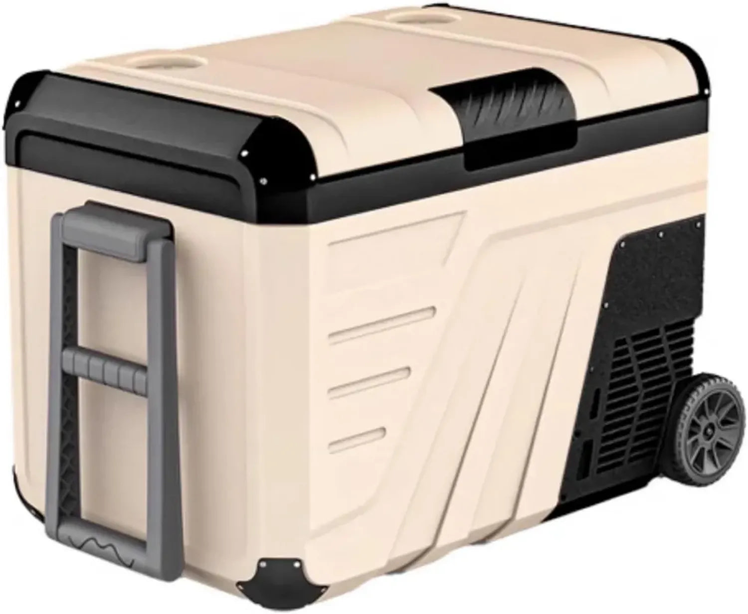 Glacière Portable 35L avec Roulettes pour Voiture, Température Réglable -20°C à 20°C, Idéale pour Camping et Festivals