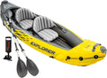 Kayak Gonflable Intex Explorer K2 pour 2 Personnes avec Rames et Pompe