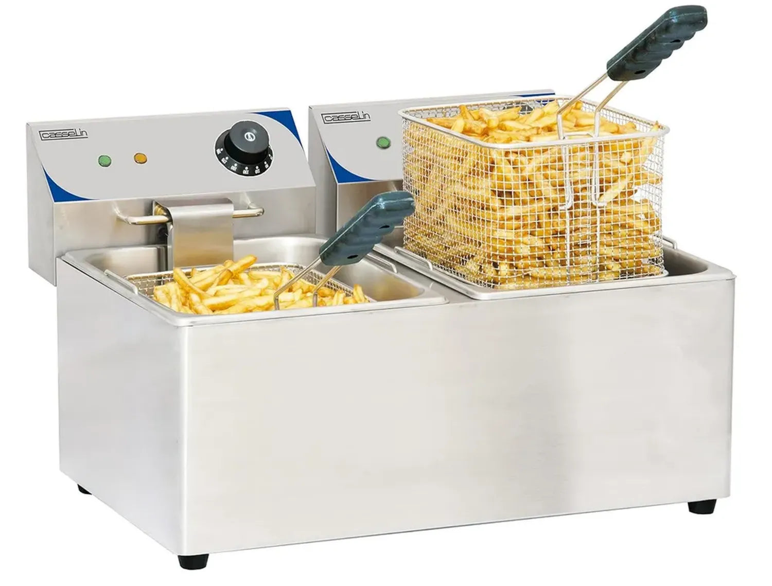 Friteuse Électrique Professionnelle 2 x 8L Casselin CFE82
