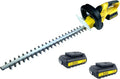 Taille-Haies sans Fil 20V Brushless 51cm avec Batteries 2Ah et Poignée Confort