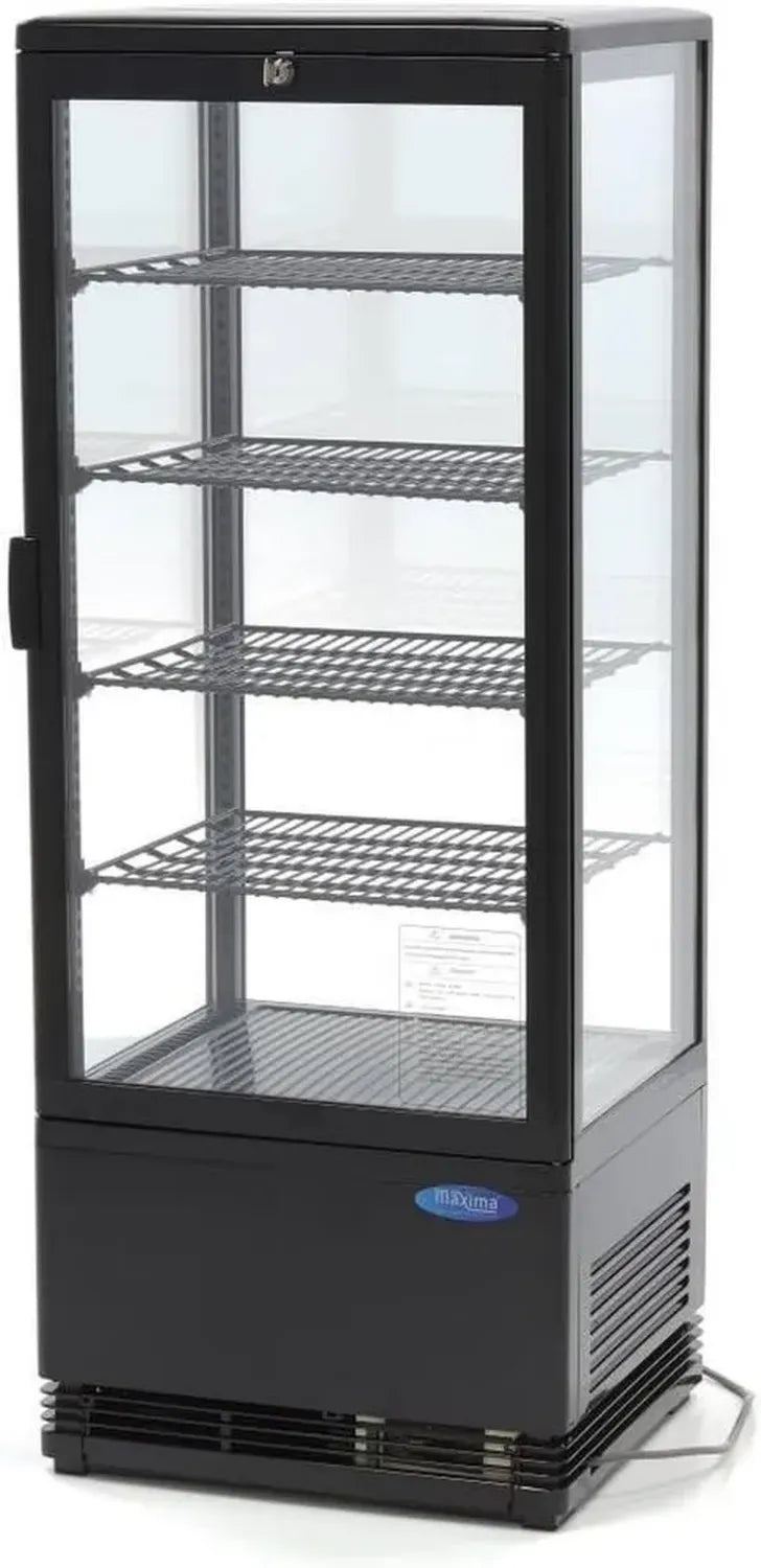 Vitrine Réfrigérée Maxima 98L - Compacte et Élégante 43 cm