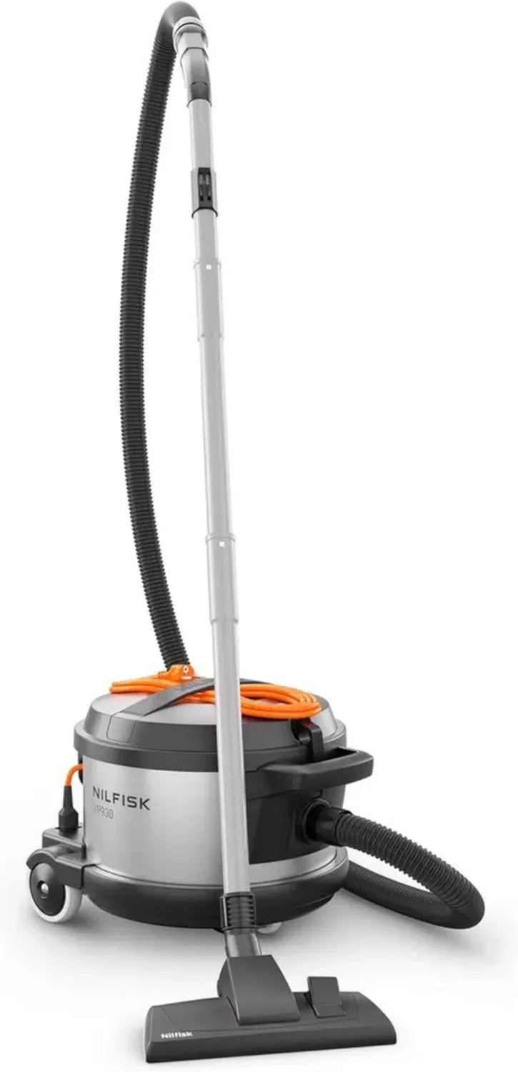 Aspirateur Professionnel Nilfisk VP930 HEPA S2, Filtration HEPA, Câble Amovible, Argent