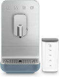 Smeg Machine Expresso Automatique avec Système de Lait et Moulin Intégré, Compact et Puissant, 1,4 L, Bleu Tempête