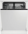 Lave-vaisselle intégré Beko BDIN16420, porte auto-ajustable, 14 couverts